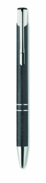 Logo trade advertising product photo of: Wheat Straw/ABS push type pen