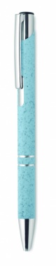 Logo trade advertising products image of: Wheat Straw/ABS push type pen