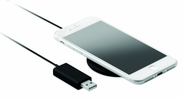 Logo trade advertising products image of: Ultrathin wireless charger 10W