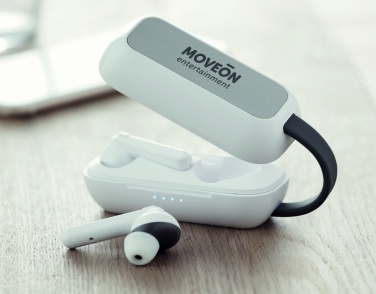 Logotrade advertising product image of: TWS wireless charging earbuds