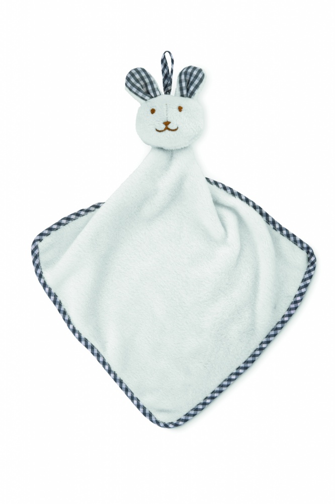 Logo trade promotional items picture of: Plush rabbit design baby towel