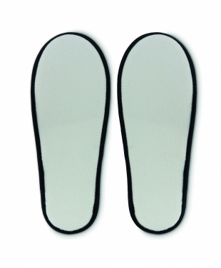 Logo trade corporate gifts image of: Pair of slippers in pouch