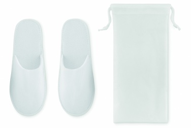 Logotrade promotional product picture of: Pair of slippers in pouch