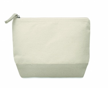Logotrade promotional merchandise photo of: Bicolour cotton cosmetic bag
