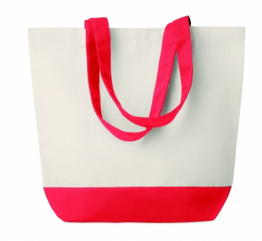 Logotrade advertising product picture of: Canvas beach bag 280gr/m2
