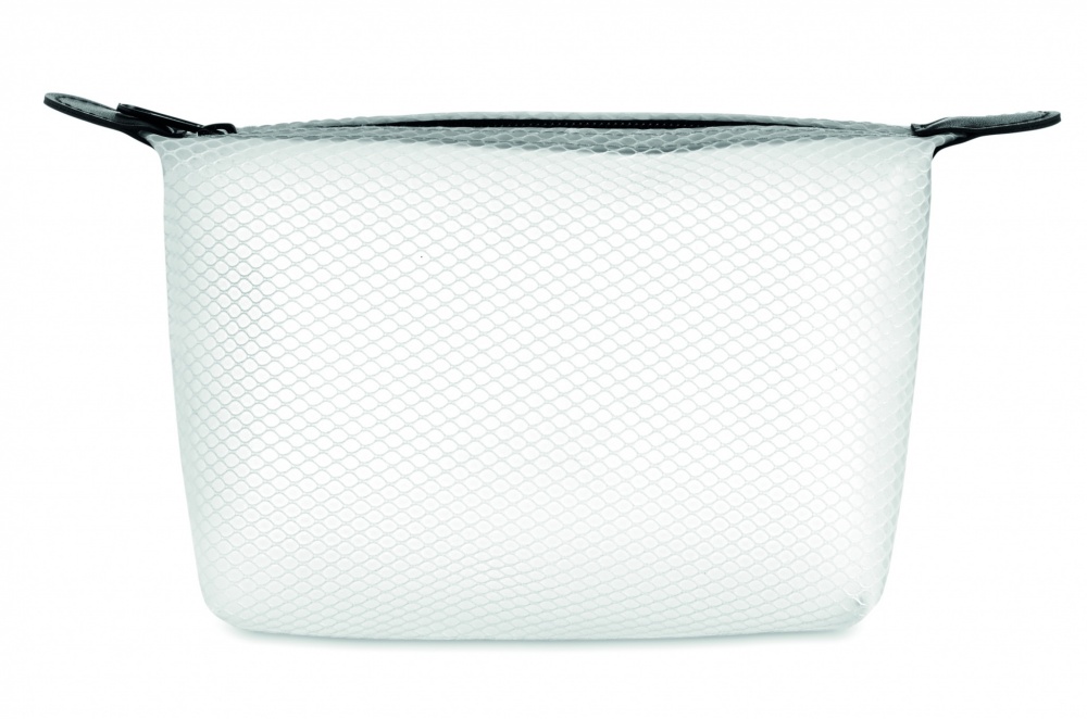 Logo trade promotional item photo of: Mesh EVA toiletry bag