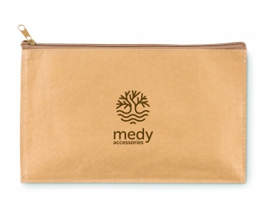 Logo trade promotional gifts image of: Woven paper pencil case