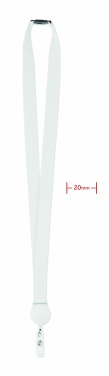 Logotrade advertising products photo of: Lanyard retractable clip