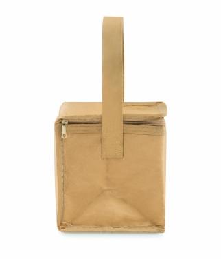 Logo trade promotional merchandise image of: 6 can woven paper cooler bag