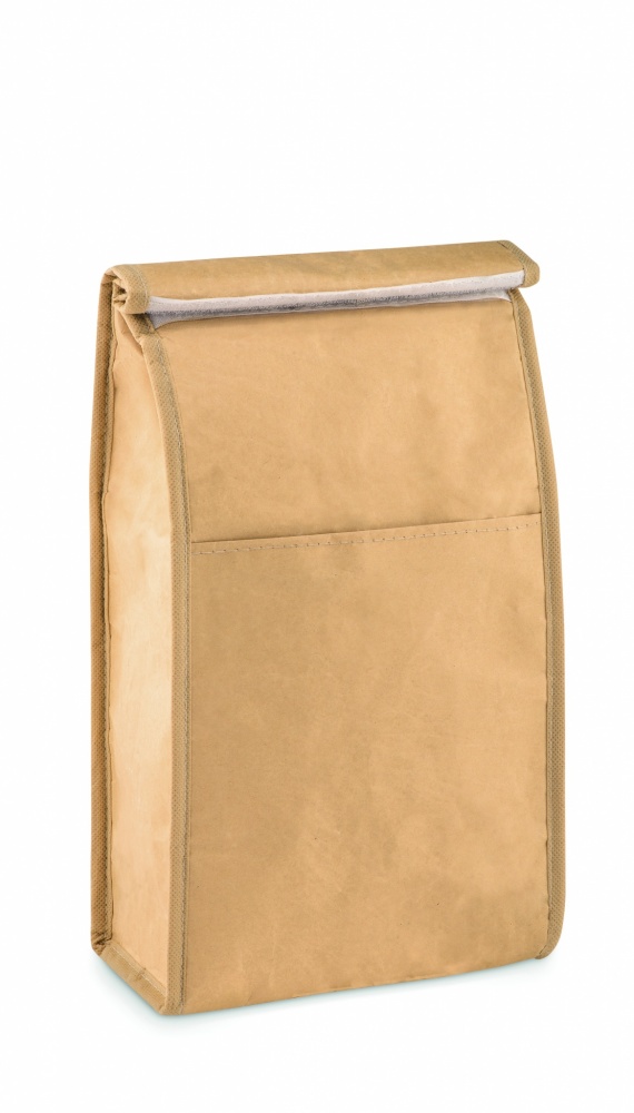 Logotrade business gift image of: Woven paper 3L lunch bag