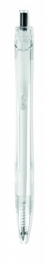 Logo trade promotional giveaways picture of: RPET push ball pen