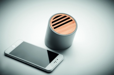 Logo trade promotional giveaways image of: Wireless speaker limestone