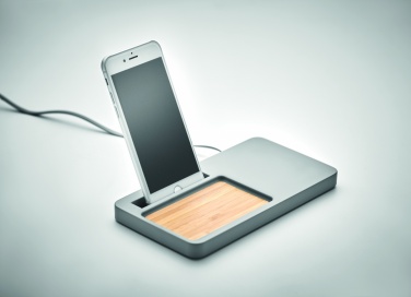 Logo trade promotional products picture of: Wireless charging organizer10W