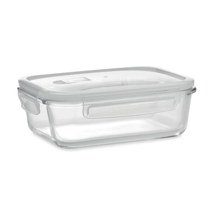 Logo trade promotional gift photo of: Glass lunchbox & PP lid 900ml