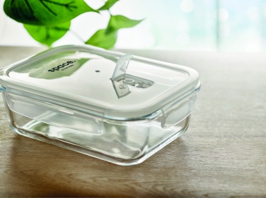 Logo trade promotional gift photo of: Glass lunchbox & PP lid 900ml