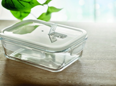 Logotrade promotional gift image of: Glass lunchbox & PP lid 900ml