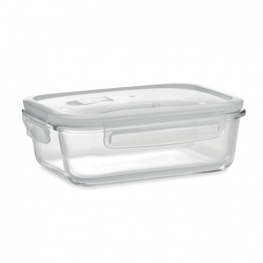 Logo trade promotional products picture of: Glass lunchbox & PP lid 900ml