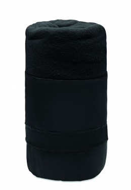 Logo trade advertising products picture of: RPET fleece travel blanket