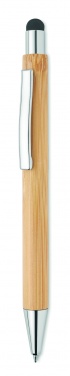 Logotrade corporate gift picture of: Bamboo ballpoint pen with blue ink