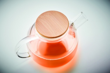 Logo trade promotional gift photo of: Teapot borosilicate glass 850ml