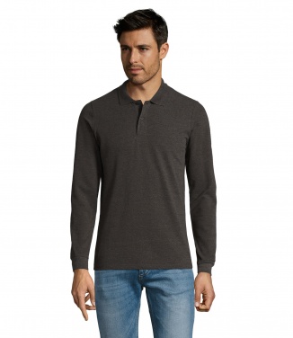 Logo trade business gifts image of: PERFECT LSL MEN POLO 180