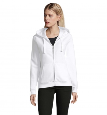 Logotrade promotional gift picture of: SPIKE WOMEN ZIP HOOD SWEAT
