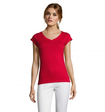 Logotrade promotional merchandise photo of: MOON WOMEN T-SHIRT 150g
