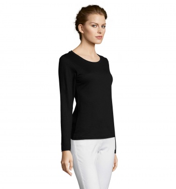 Logo trade corporate gifts picture of: MAJESTIC LG SLEEVE T-SHIRT