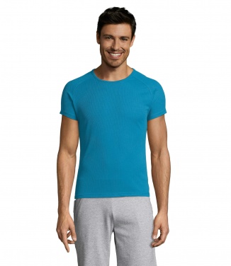 Logo trade advertising products image of: SPORTY MEN T-Shirt