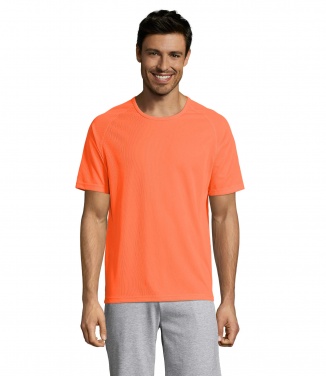 Logo trade promotional merchandise image of: SPORTY MEN T-Shirt