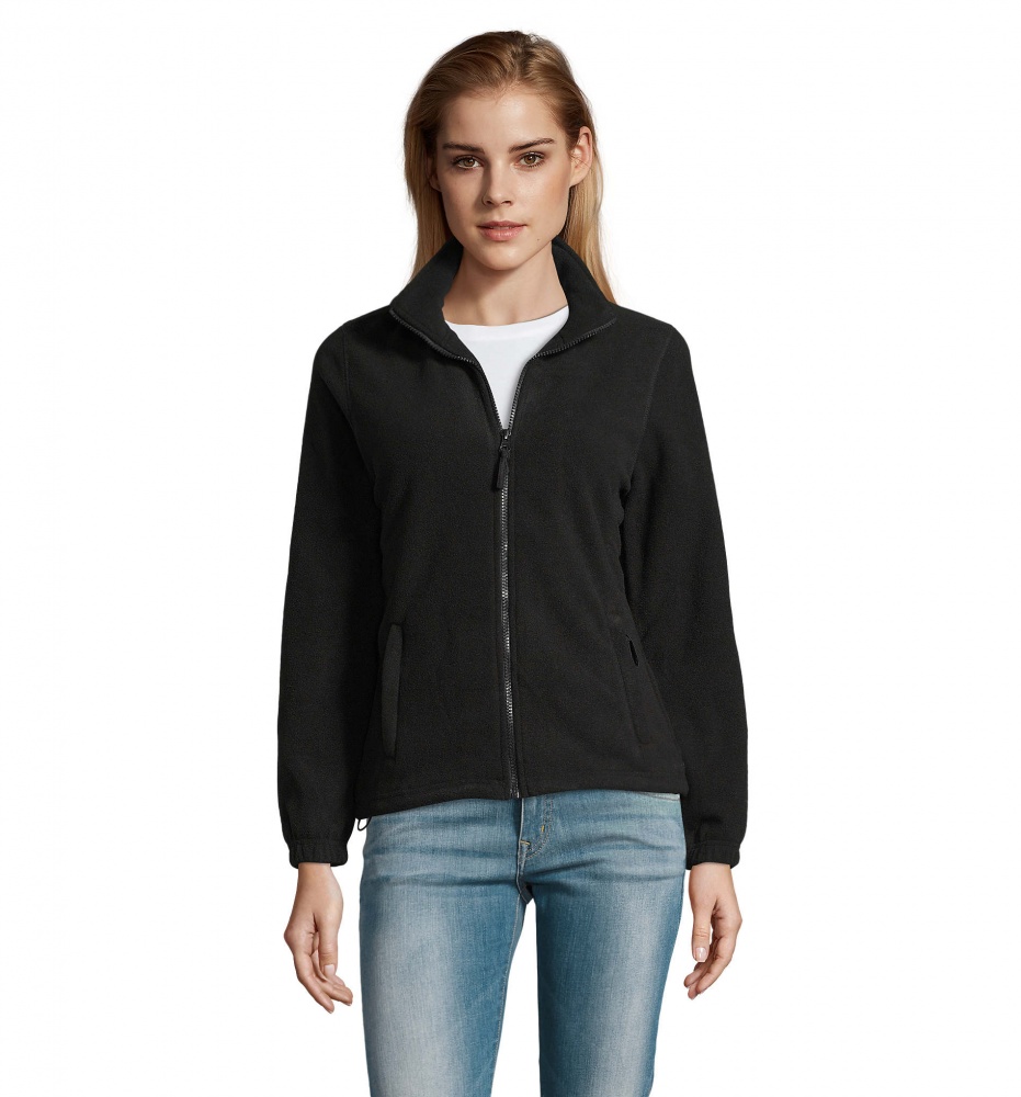 Logo trade promotional item photo of: NORTH WOMEN ZIPPED FLEECE