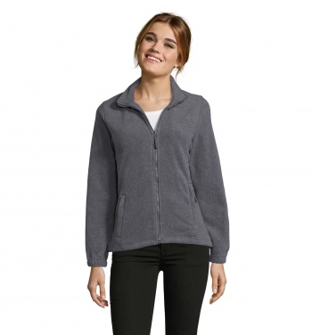 Logotrade promotional gift picture of: NORTH WOMEN ZIPPED FLEECE