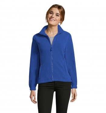 Logo trade advertising products image of: NORTH WOMEN ZIPPED FLEECE