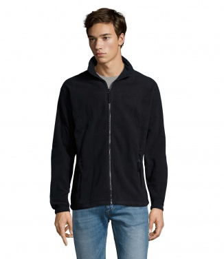 Logo trade promotional giveaways image of: NORTH Zipped Fleece Jacket