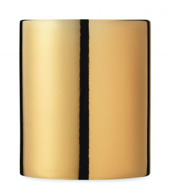 Logo trade promotional merchandise image of: Ceramic mug metallic 300 ml