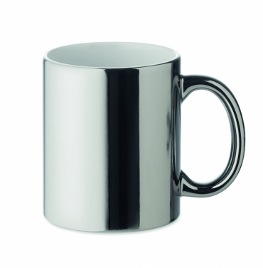 Logo trade promotional item photo of: Ceramic mug metallic 300 ml