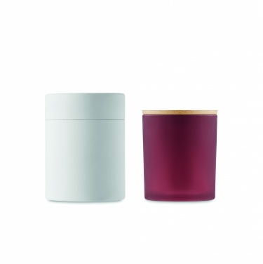 Logo trade advertising product photo of: Plant based wax candle 120 gr