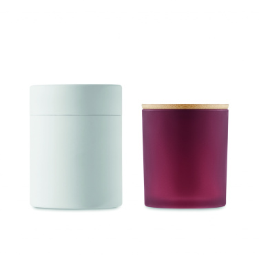 Logo trade advertising products image of: Plant based wax candle 200 gr