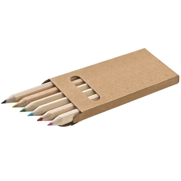 Logotrade promotional giveaways photo of: Wooden crayons MINNIE
