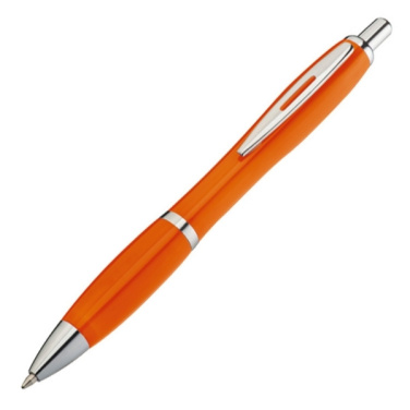 Logo trade promotional merchandise image of: Plastic ballpen WLADIWOSTOCK
