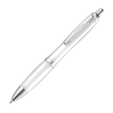 Logo trade promotional products image of: Plastic ballpen MOSCOW
