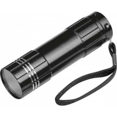 Logo trade corporate gifts picture of: 6 COB metal torch MONTARGIS