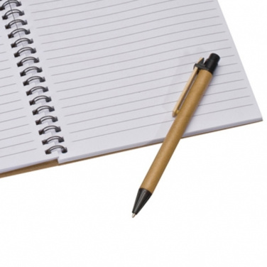 Logo trade corporate gifts image of: A6 ECO Notepad KEYSTONE