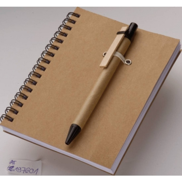 Logo trade promotional product photo of: A6 ECO Notepad KEYSTONE