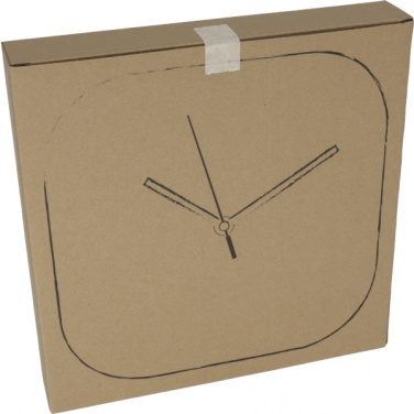 Logo trade promotional gift photo of: Wall clock with all over clock face BEL AIR