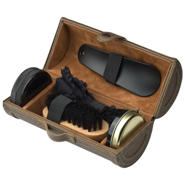 Logo trade promotional gift photo of: Shoe polish roll GRENOBLE