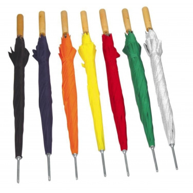 Logo trade business gifts image of: Automatic walking-stick umbrella LE MANS
