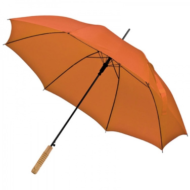 Logo trade promotional giveaway photo of: Automatic walking-stick umbrella LE MANS