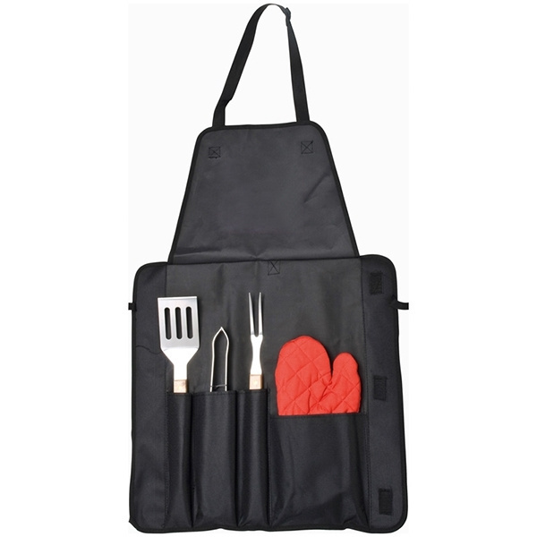 Logotrade business gift image of: Barbecue set AURORA