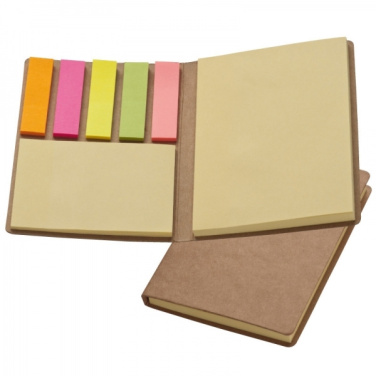 Logo trade promotional giveaways image of: Adhesive note pad BURLINGTON
